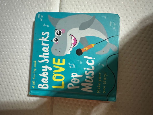 Baby Shark loves pop music book