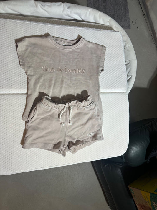 Zara Tee & Short Set, Kids 4/4T