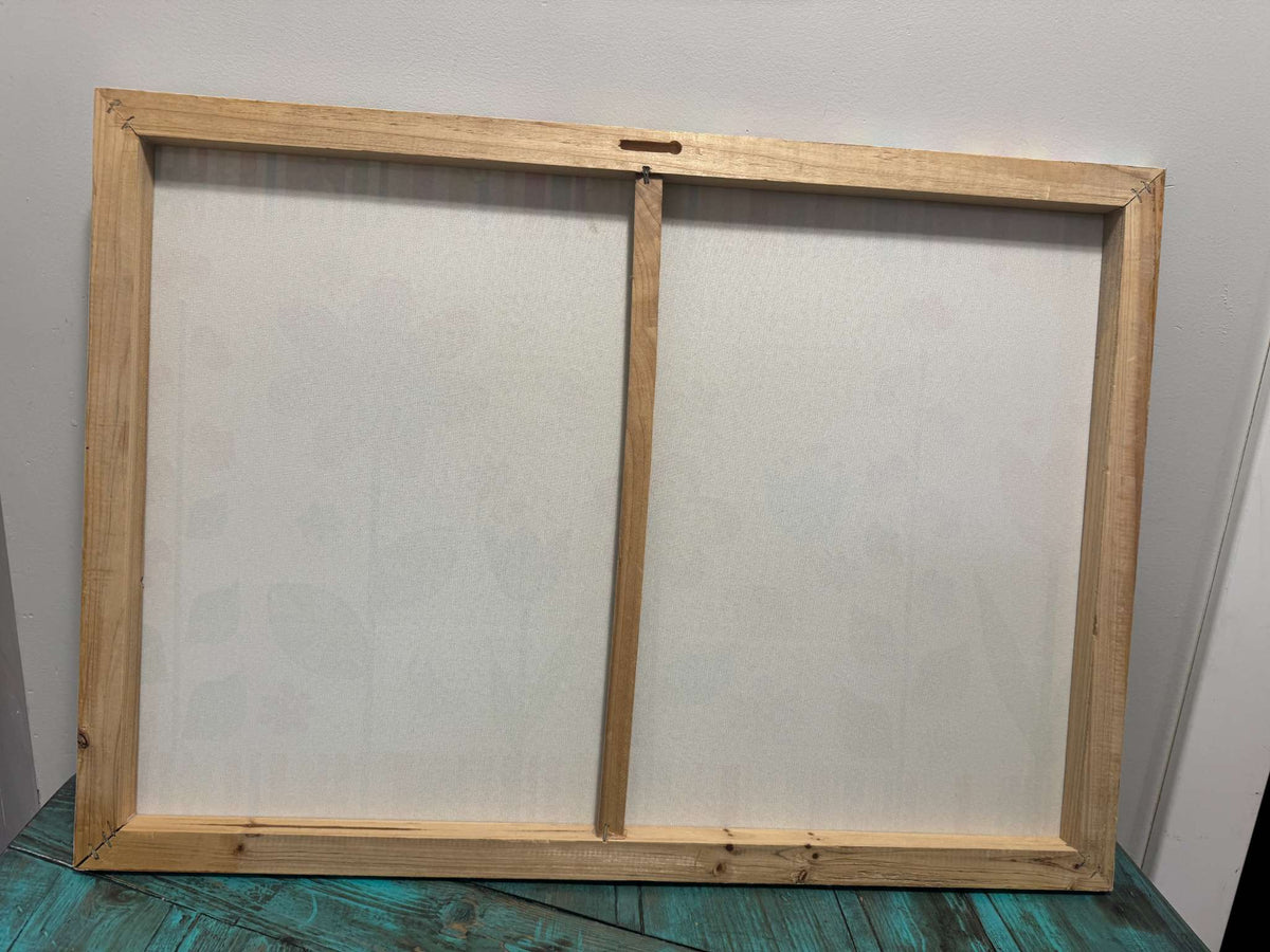28" x 19.5" Floral Canvas Artwork