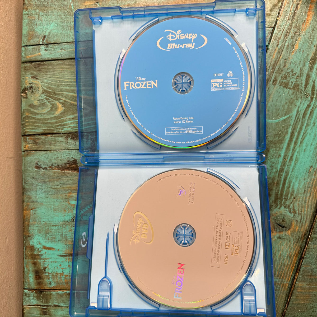 Disney Frozen Movie Blu-Ray DVD Collector's Edition