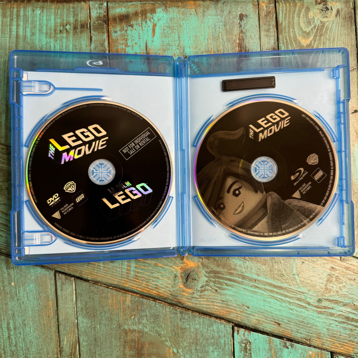 The Lego Movie (Blu-ray/DVD, 2014, 2-Disc Set)