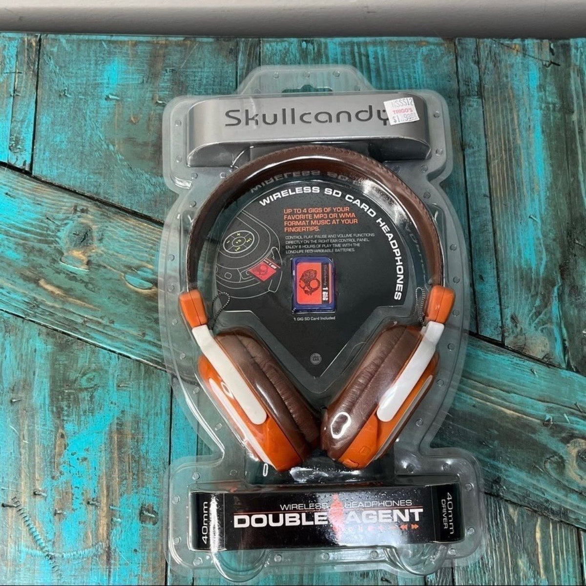 Sealed Skullcandy Wireless Headphones Double Agent
