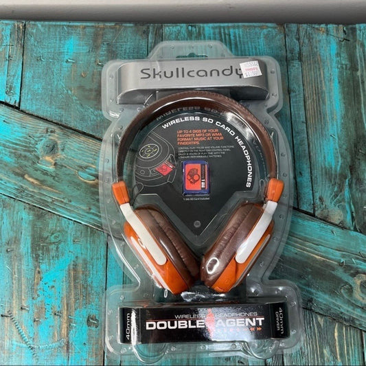 Sealed Skullcandy Wireless Headphones Double Agent