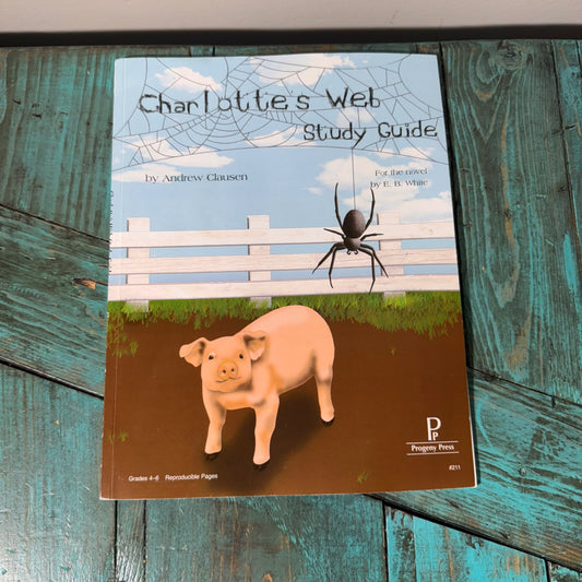 NEW Grades 4-6 Charlottes Web Study Guide retails $36