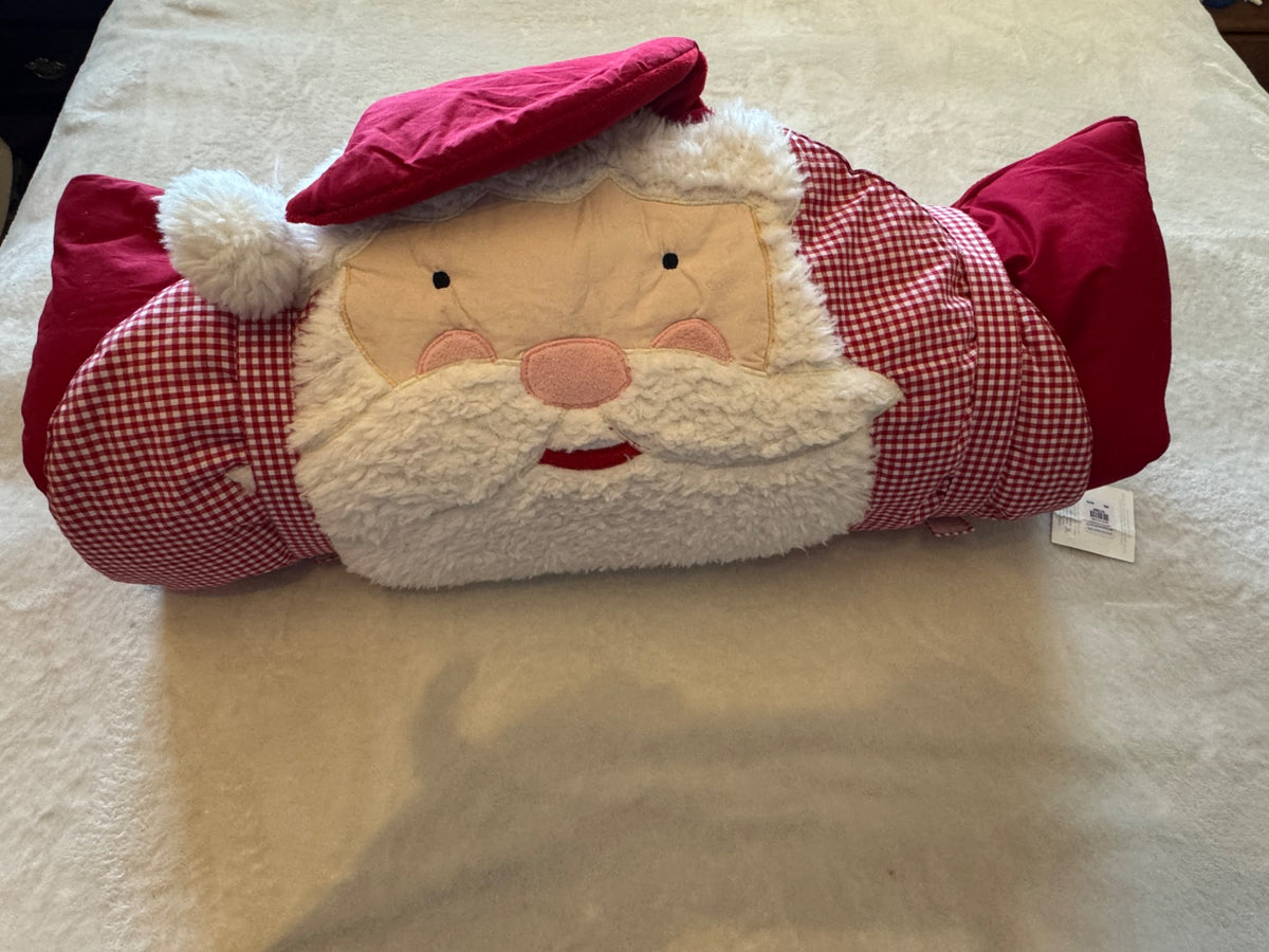 NEW Pottery Barn Kids Santa Sleeping bag Retails $179