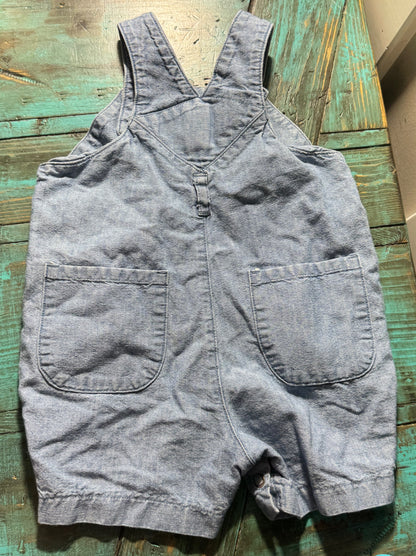 Size 6 Months Disney Store Winnie the Pooh Shortalls, Kids 6 Month (3-6M)
