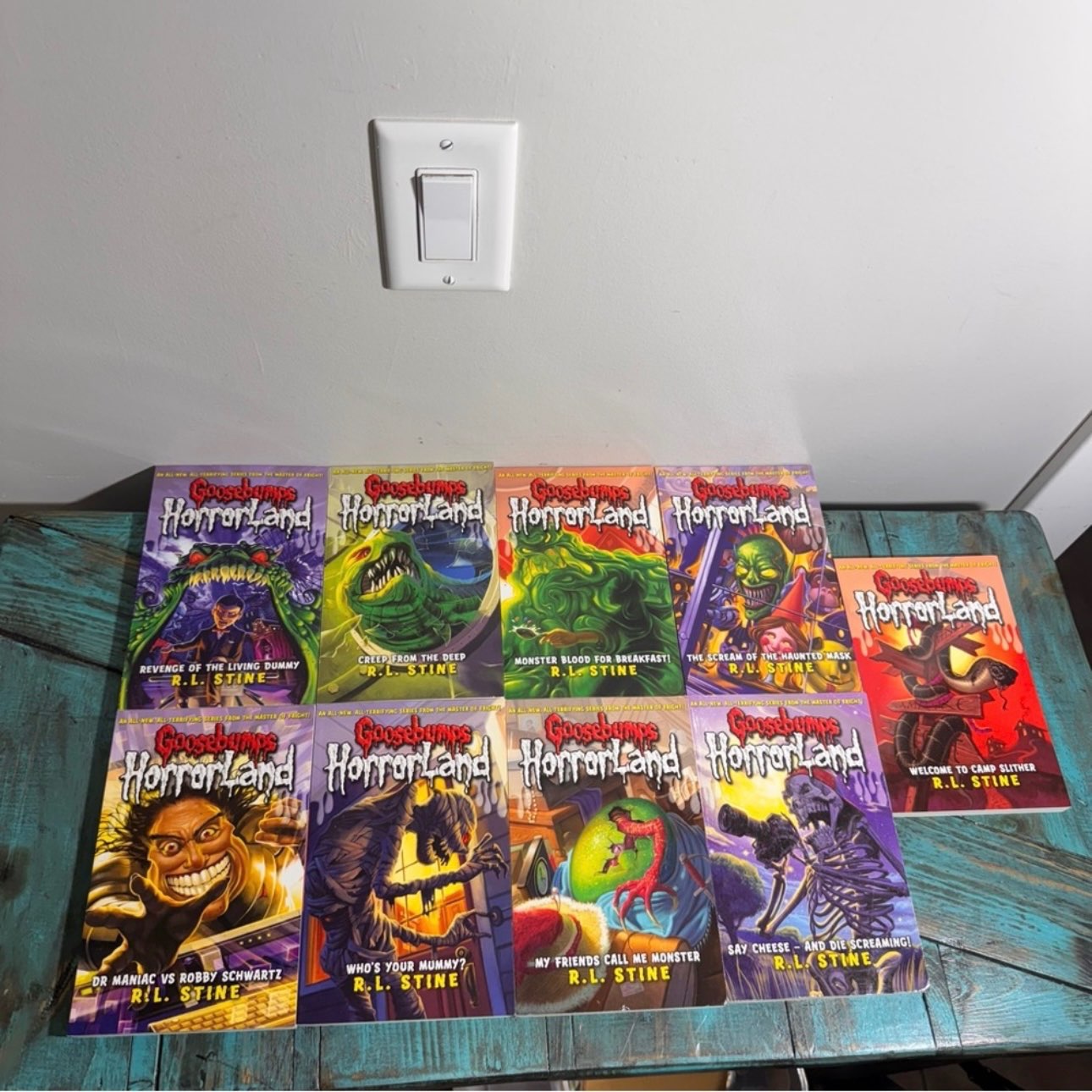 Goosebumps 2010 HorrorLand  R L Stine Books 1 - 18