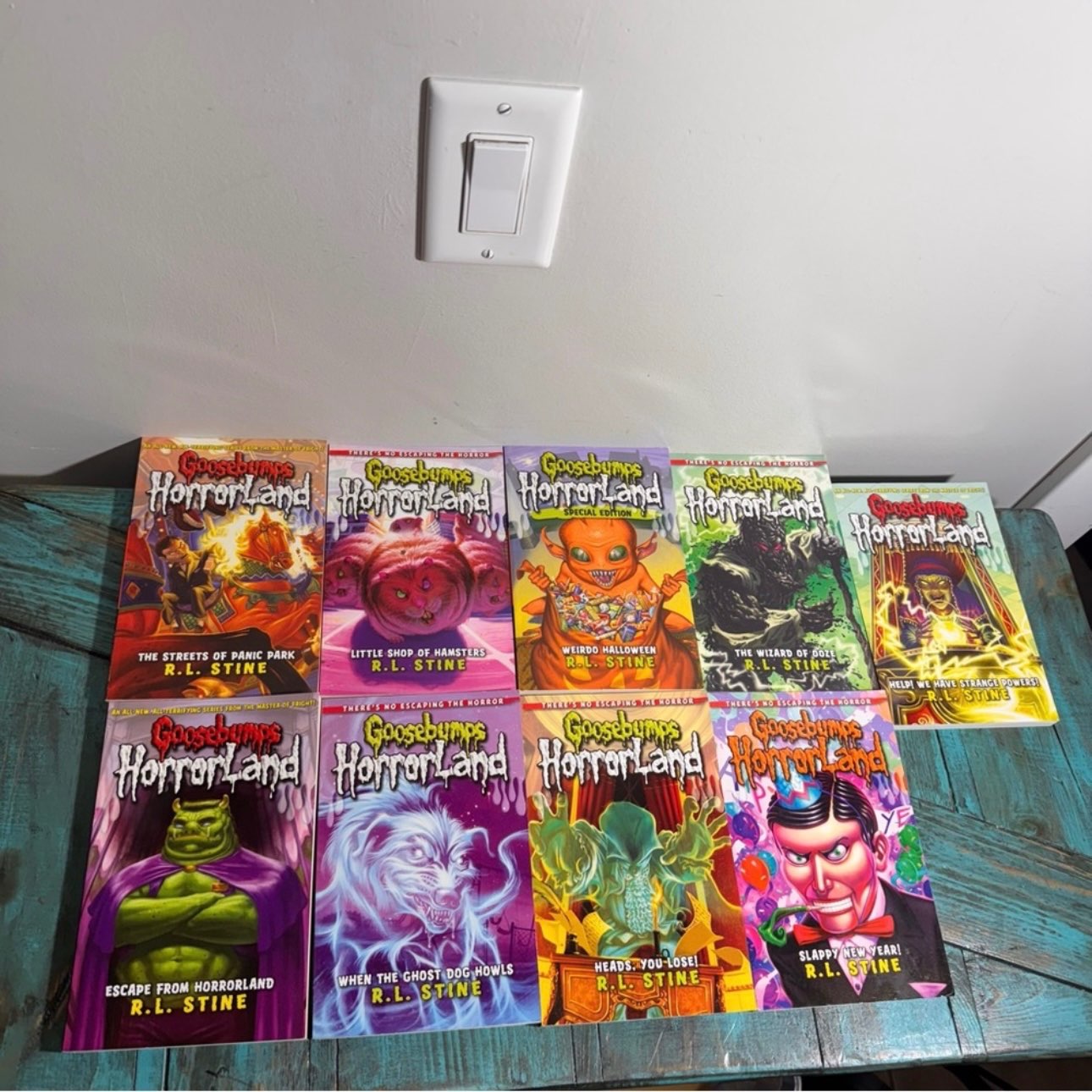 Goosebumps 2010 HorrorLand  R L Stine Books 1 - 18
