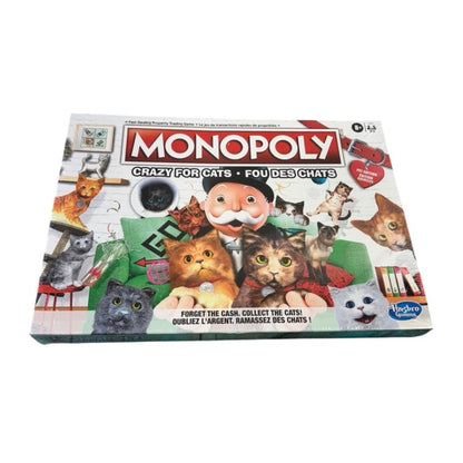 Monopoly Crazy For Cats Board Game Pet Edition Game for Cat Lovers Brand New