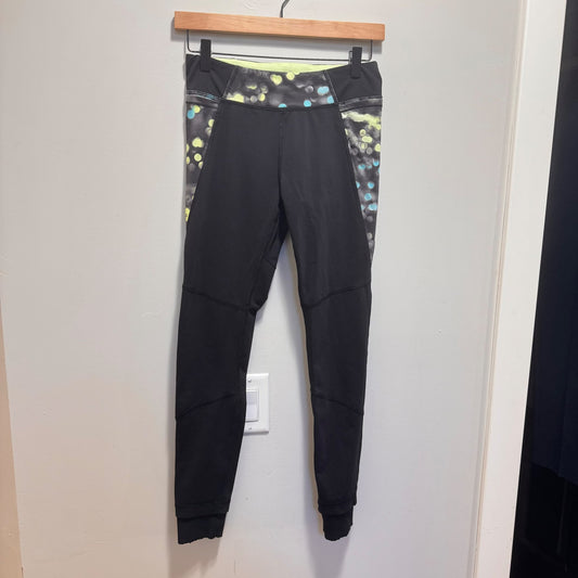 Size 14 iviva Black Leggings , Kids 12 & 14 (large)
