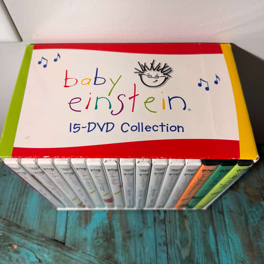 Baby Einstein 15 DVD Collection Set of 12 Plus 3 Burned DVDs
