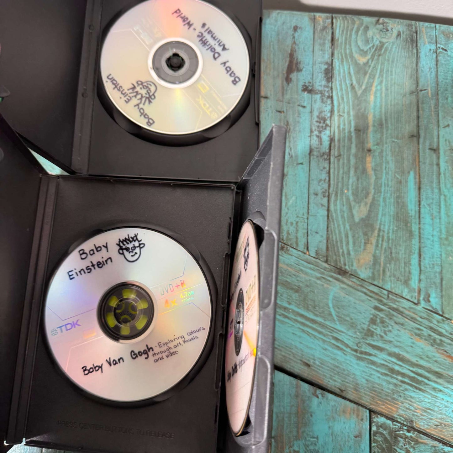 Baby Einstein 15 DVD Collection Set of 12 Plus 3 Burned DVDs