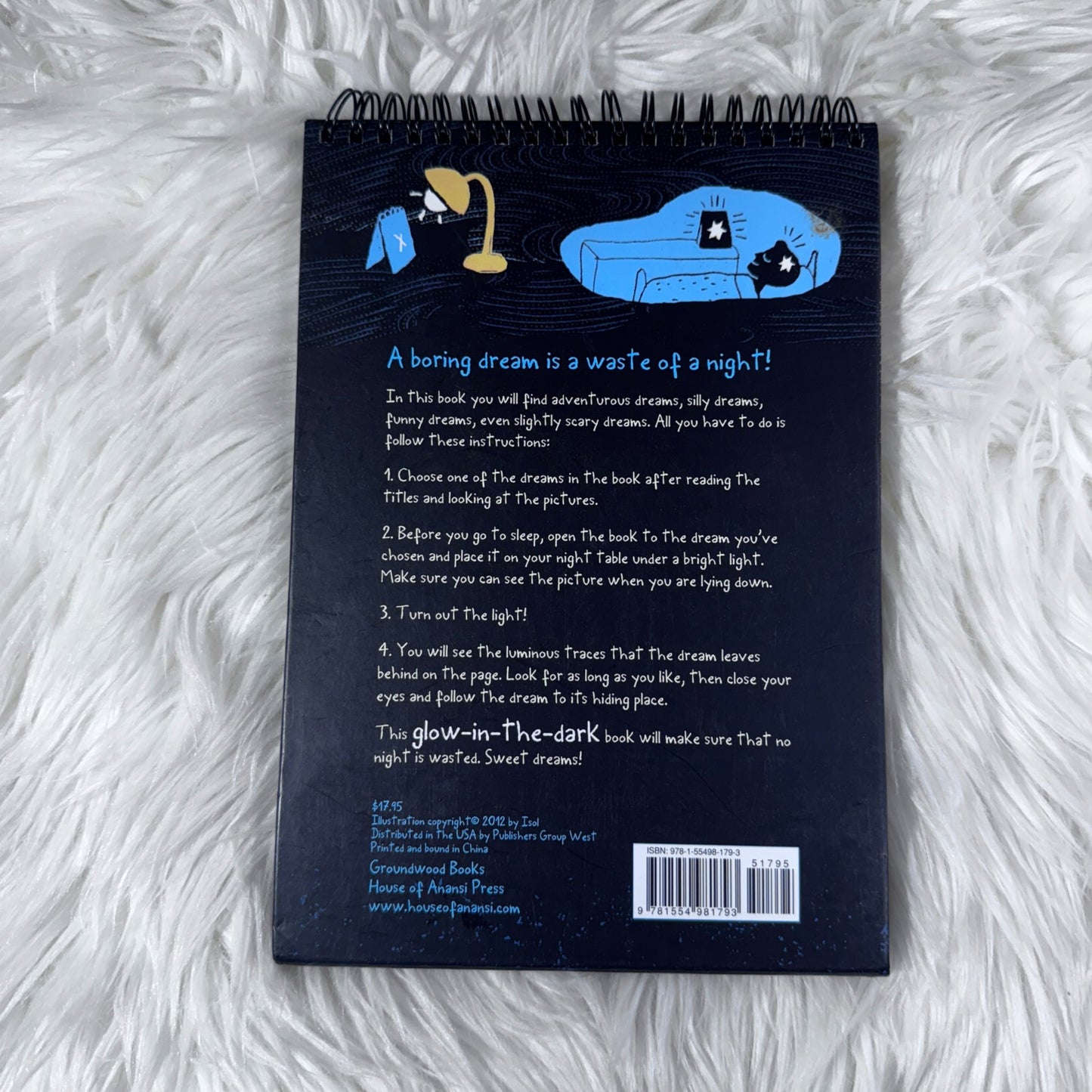 Glow In the Dark Hadcover Book
