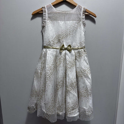 Size 8 Jona Michelle Glitter Tulle Holiday Dress, Kids 7 & 8 (small)