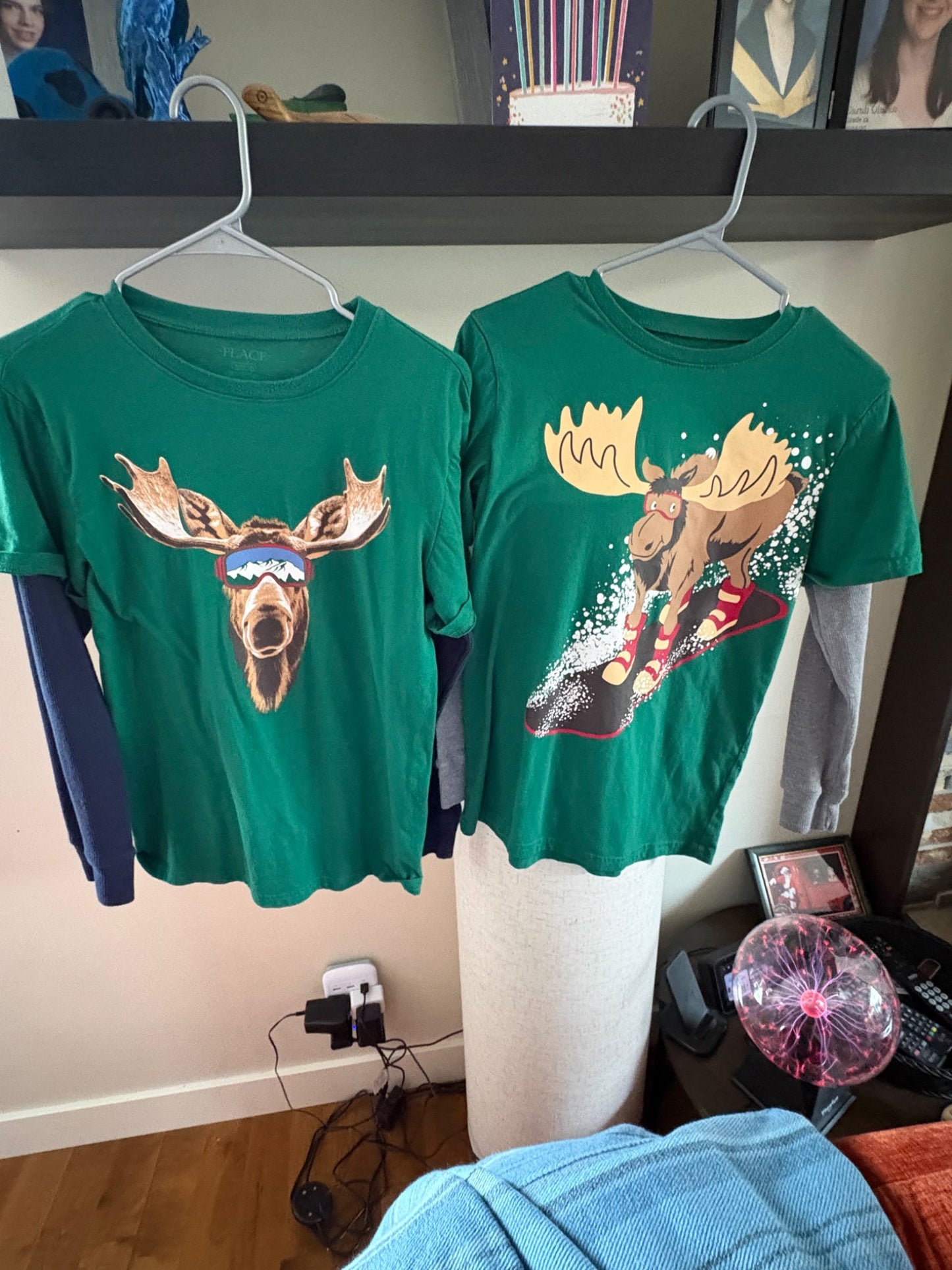 Moose shirts- Long sleeves , Kids 10