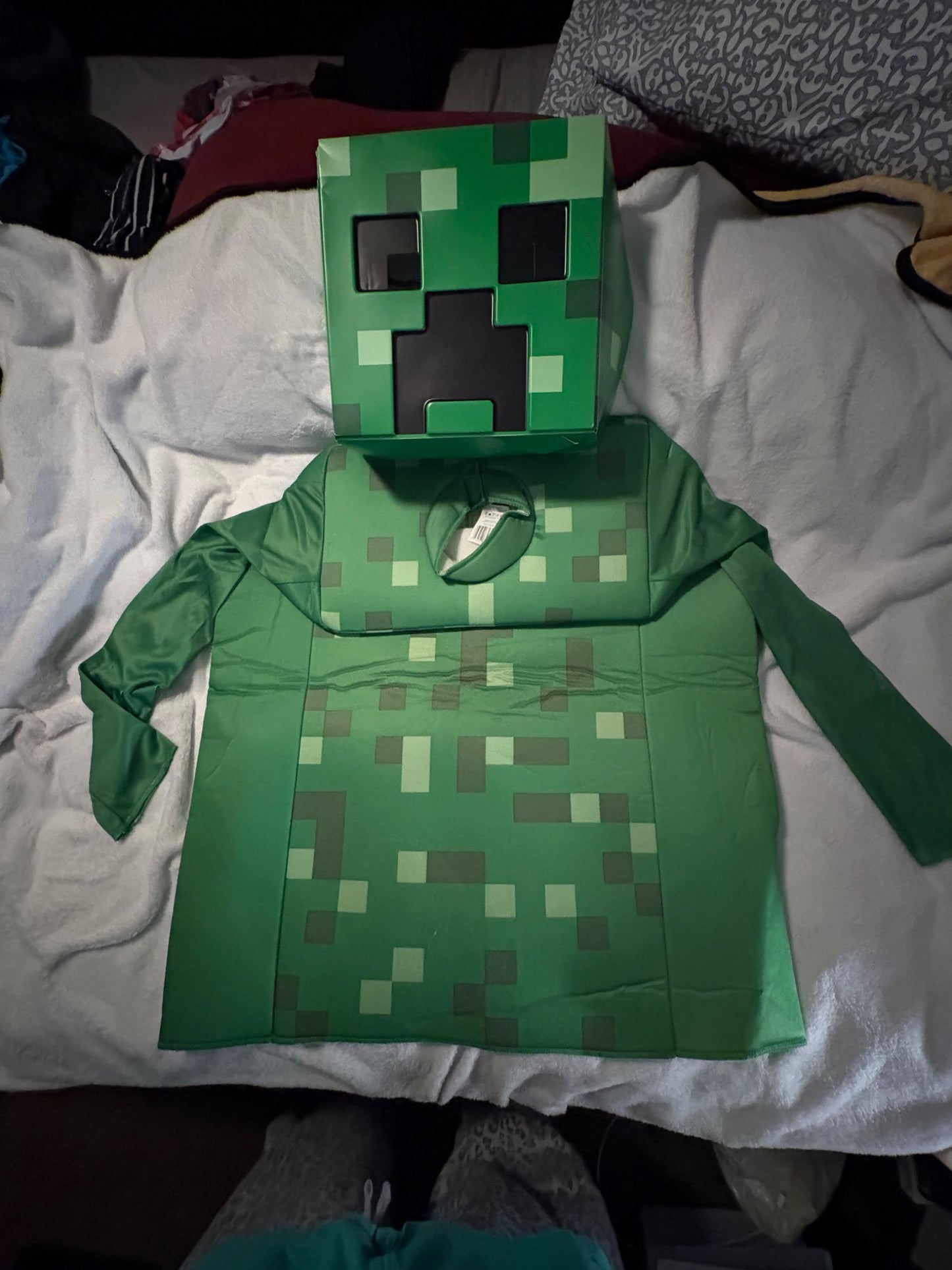 Minecraft Costume , Kids 10 (medium)