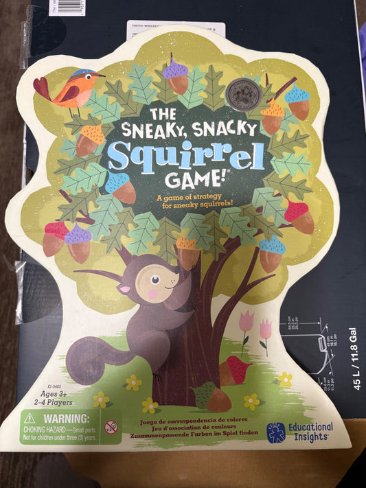 Sneaky Snacky Squirrel game