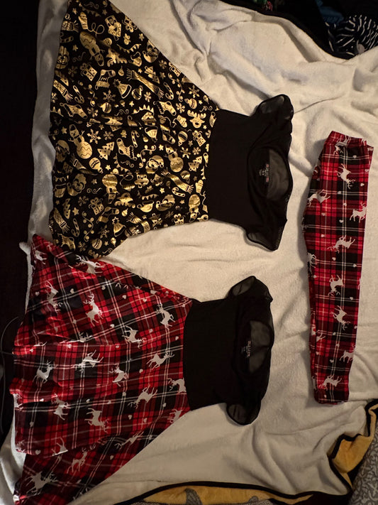 Christmas dresses bundle , Kids 7 & 8 (small)