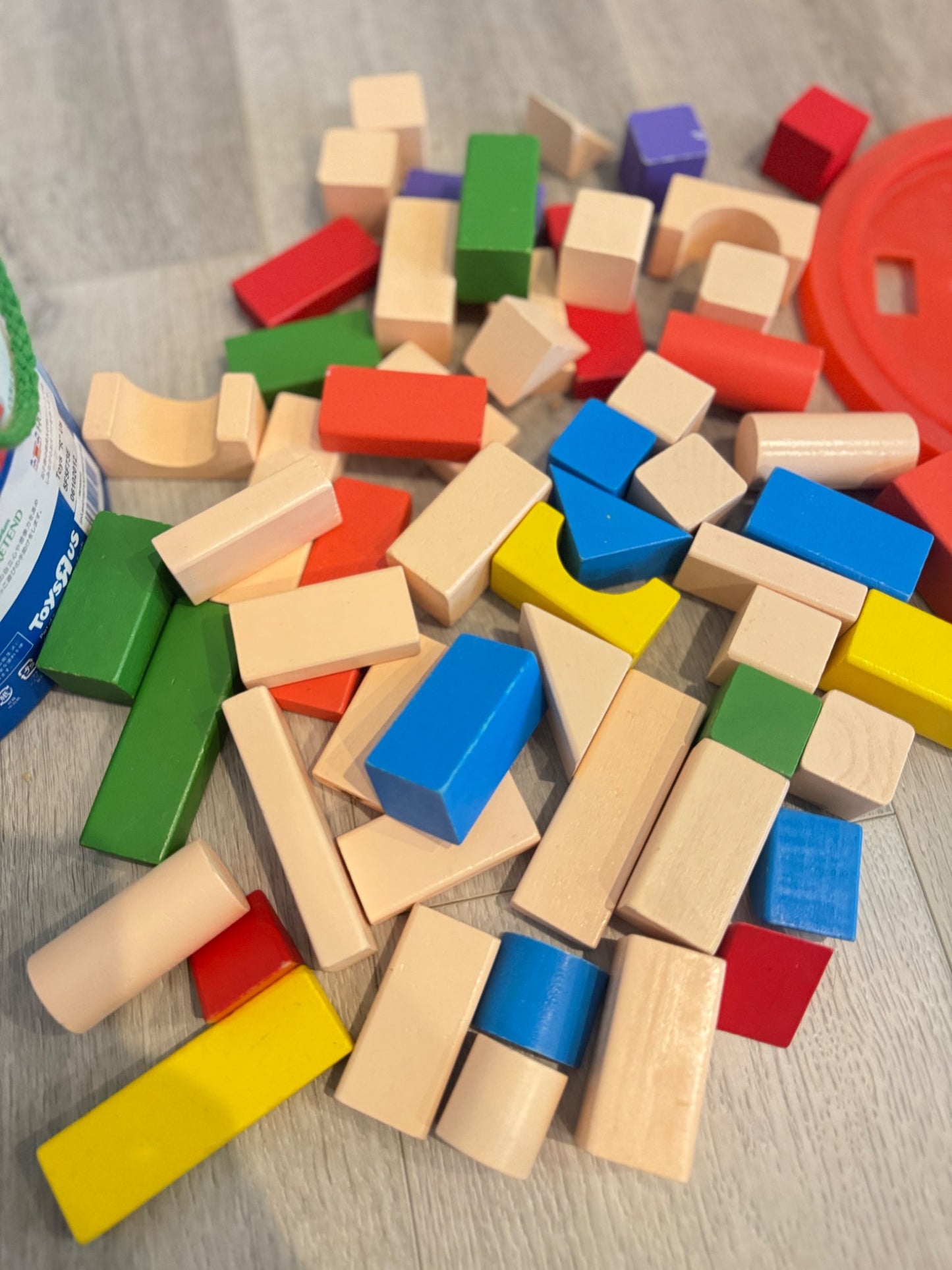 Wooden block set