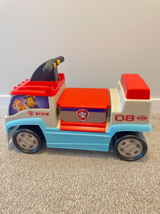 Paw Patrol ride on toy with music