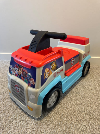 Paw Patrol ride on toy with music