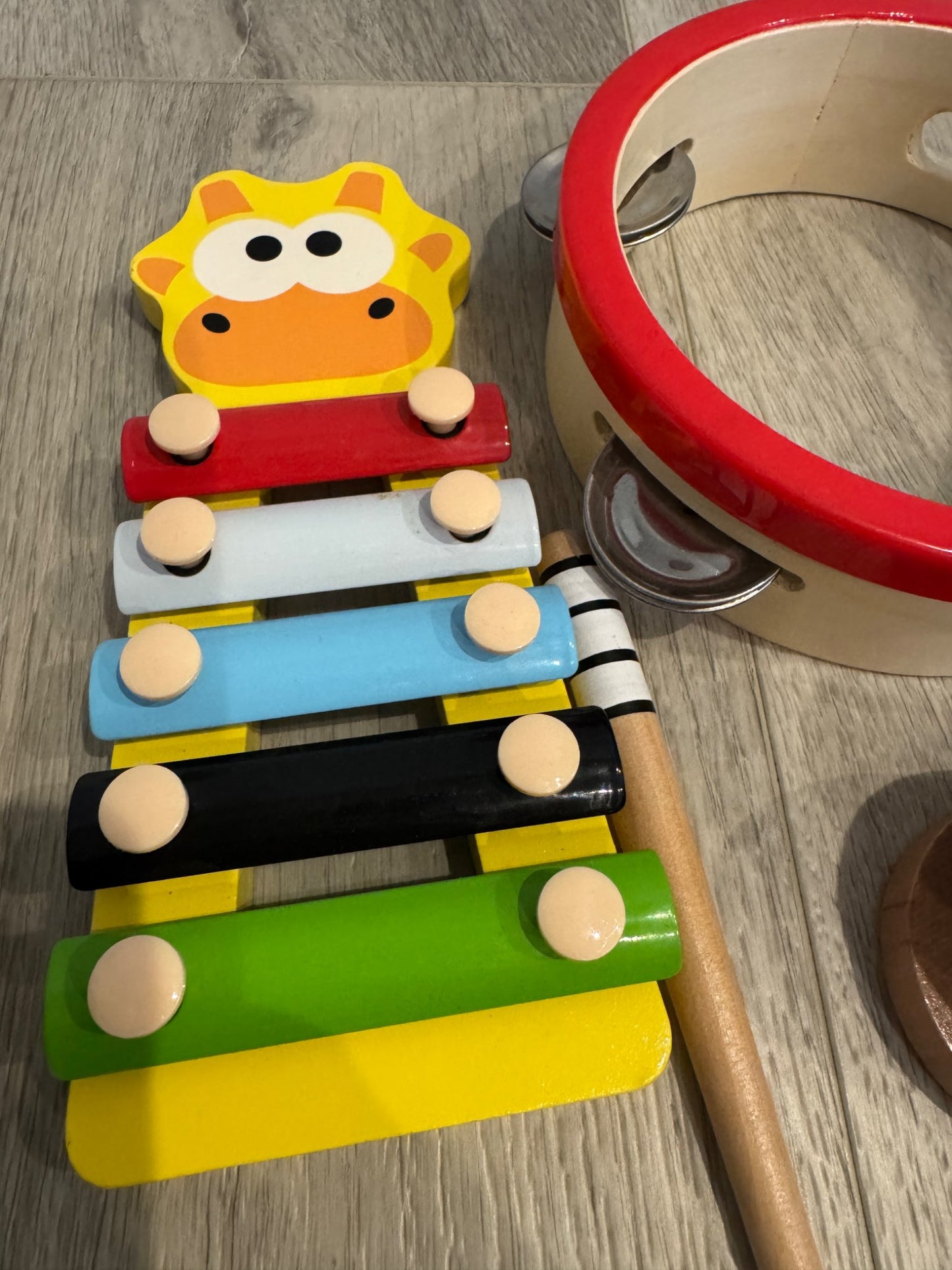 Wooden Music Instrument Set