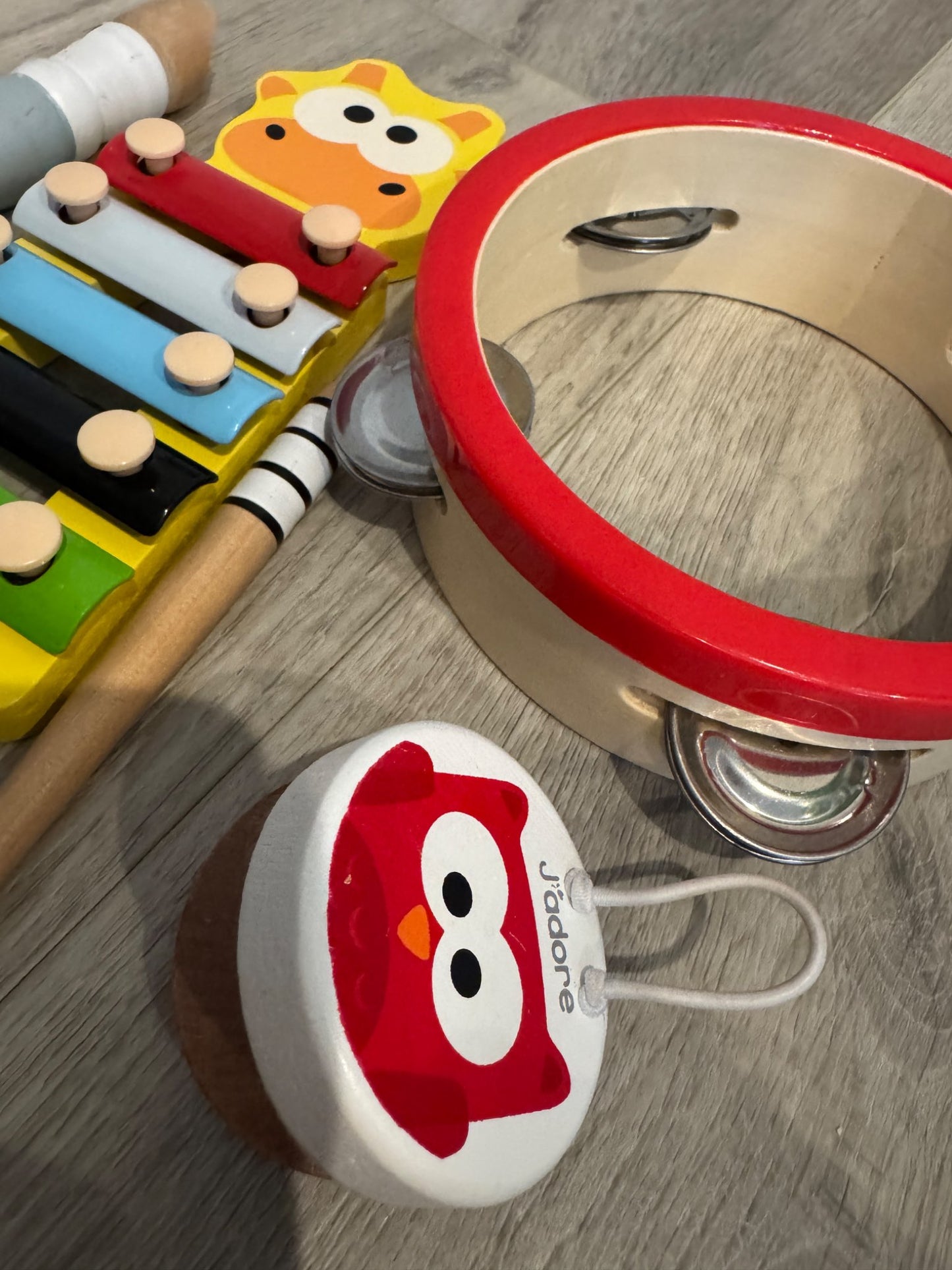 Wooden Music Instrument Set