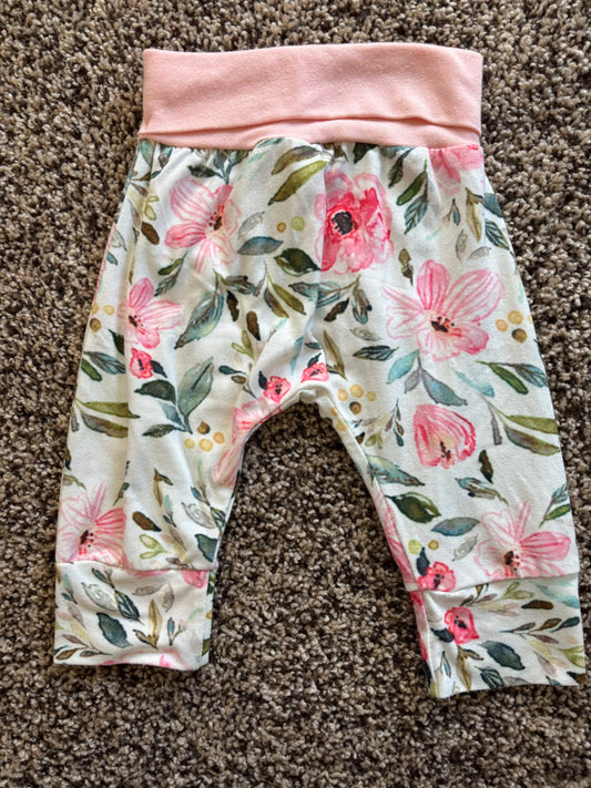 3 month flower pants , Kids 3 Month (0-3M)