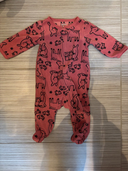 3 month Carters fleece onesie