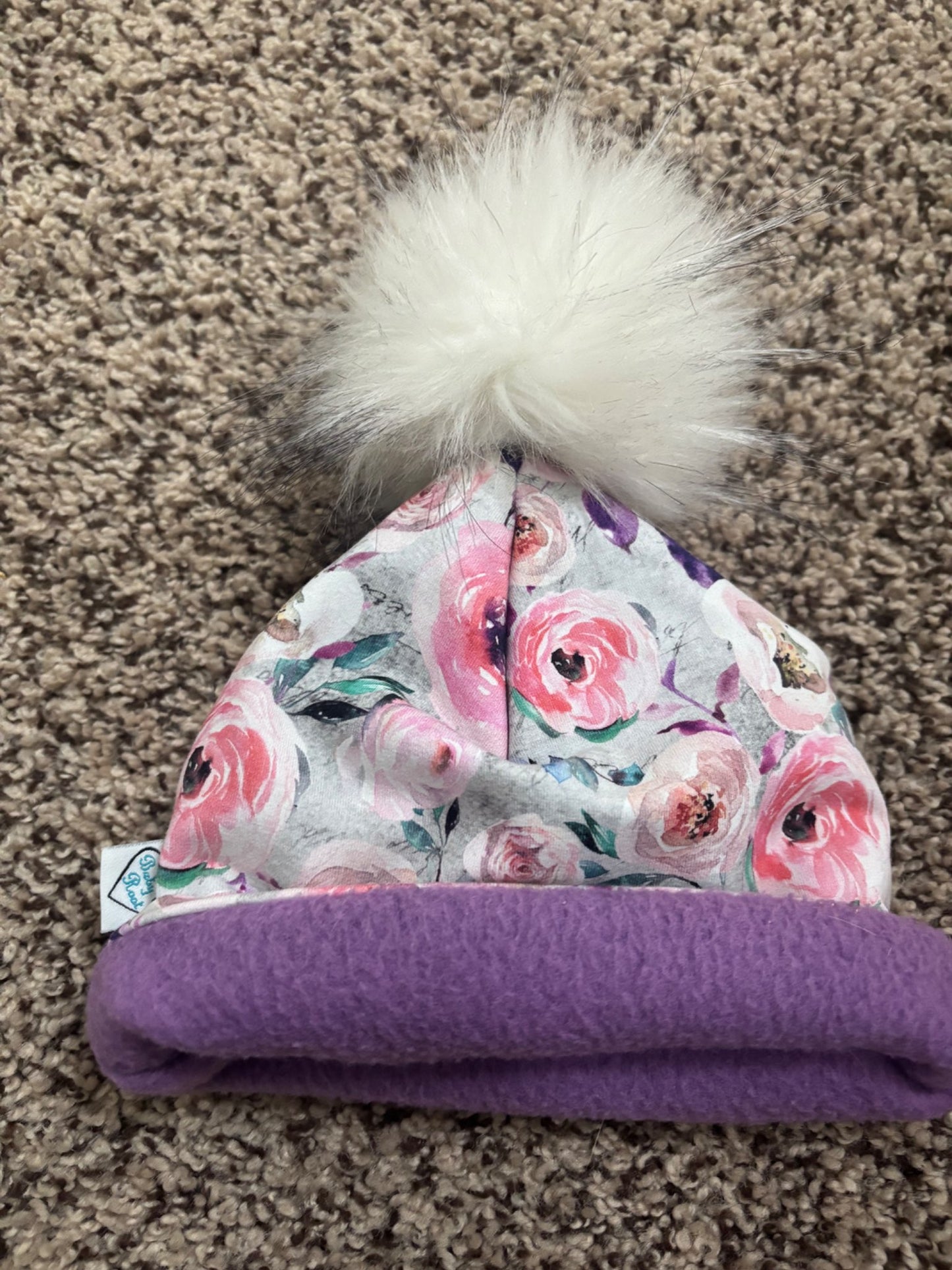 Baby Root Designs fleece-lined toque, Kids 3 Month (0-3M)