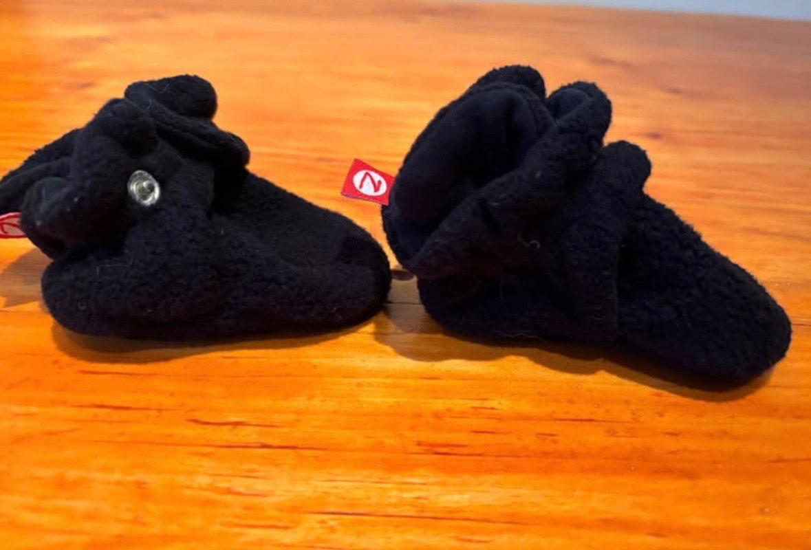 Zutano fleece baby booties , Shoes 0 (Baby: 0-12 mth)