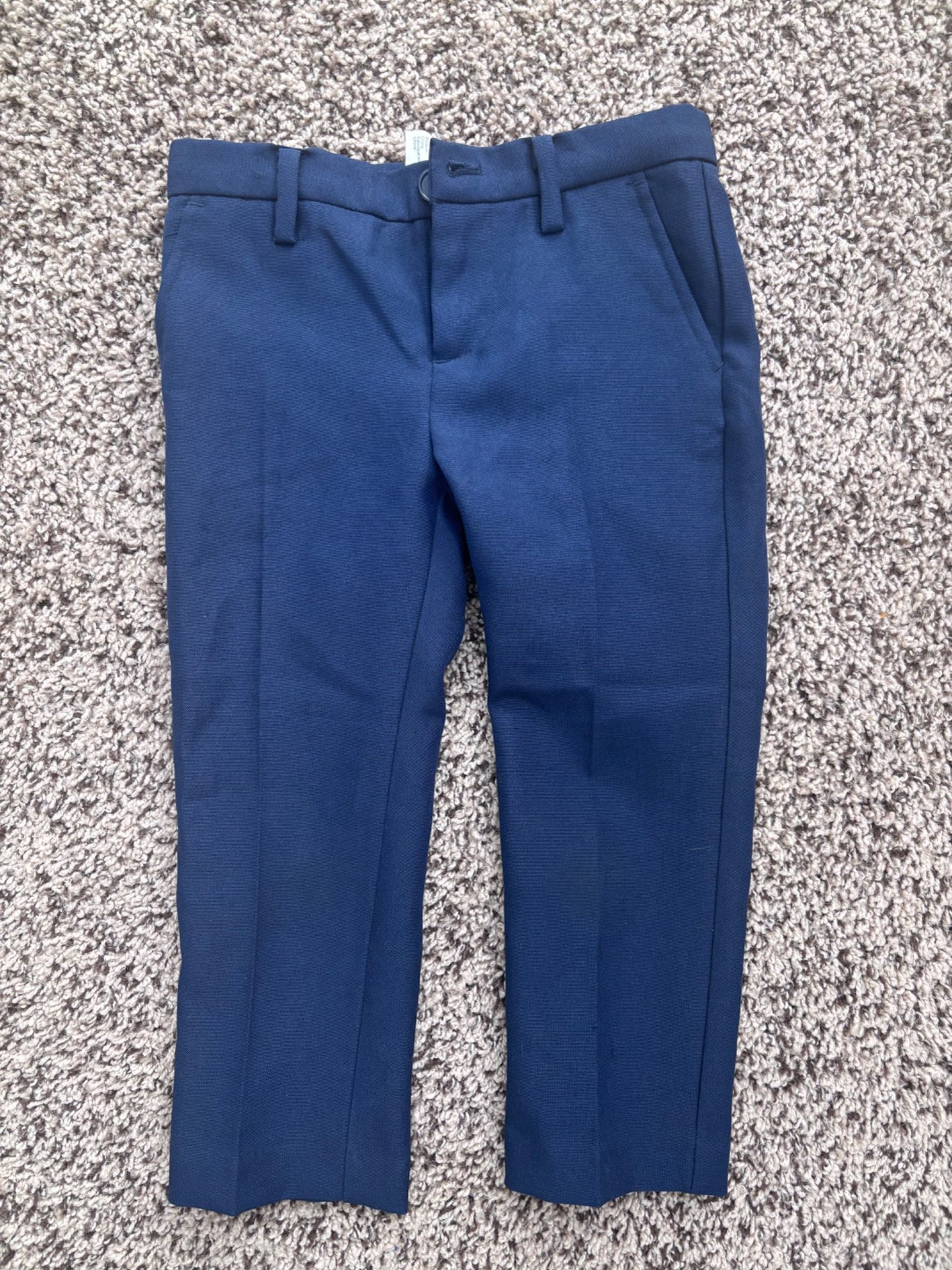 Navy 2/3T boys dress pants , Kids 2T