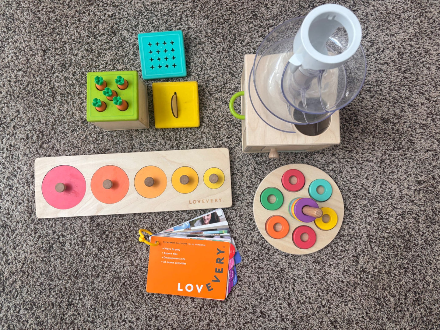 Lovevery 13,14,15 month “The Babbler” playkit