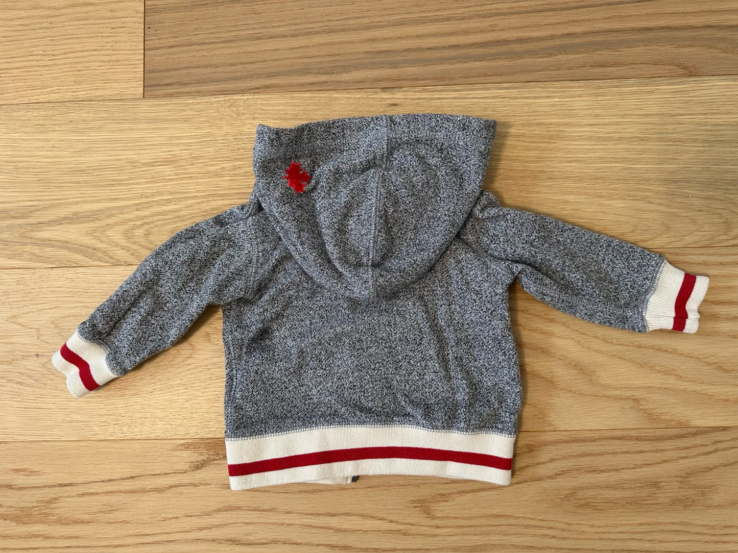 Roots Zip Hoody, size small (3-6 mo), Kids 6 Month (3-6M)