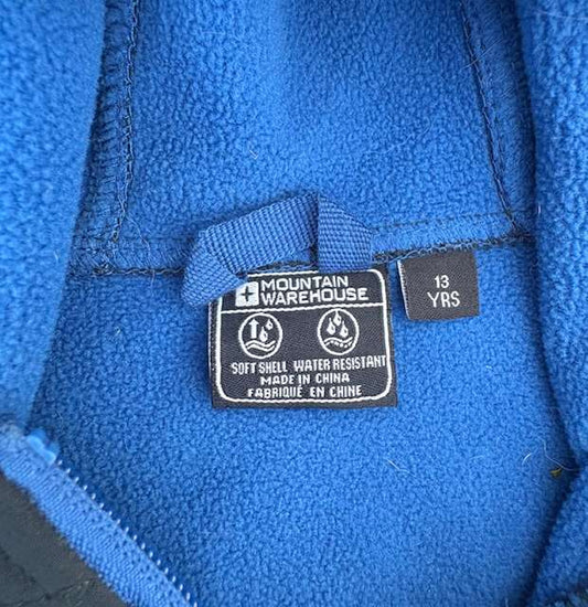 Exodus Kids Water Resistant Softshell Jacket, Kids 12 & 14 (large)