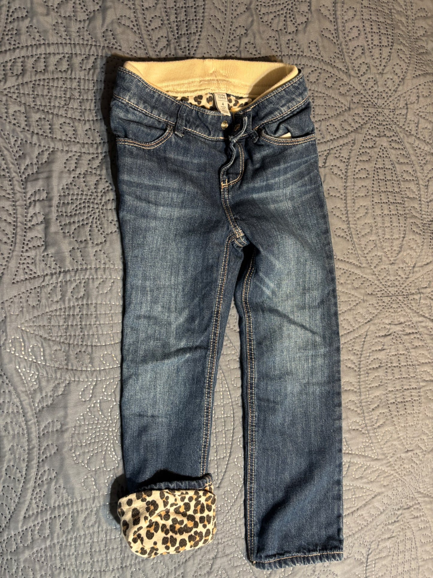 Lined Jeans, Kids 4/4T