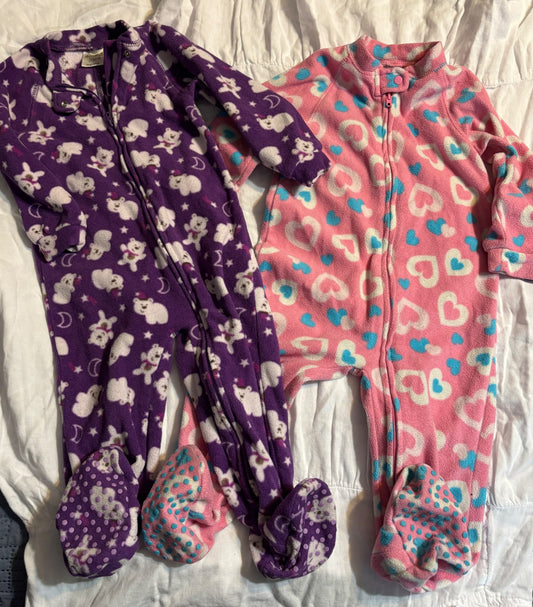 Zipper Pajamas, Kids 24 Month (18-24M)