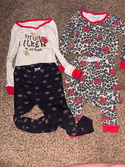 2 Sets of Pajamas, Kids 3T