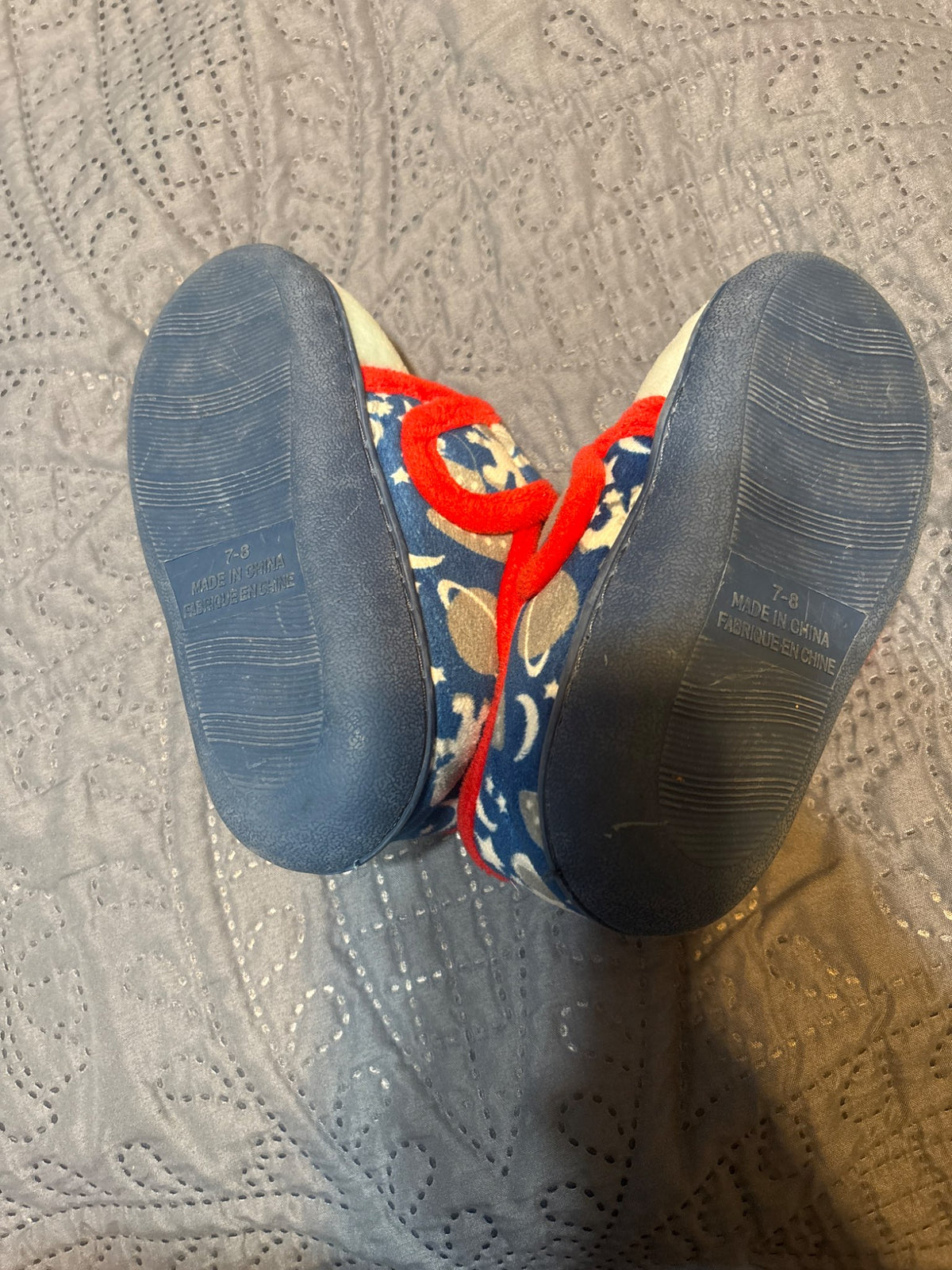 Space Slippers, Shoes 7.5 (Toddler:2-4yr)
