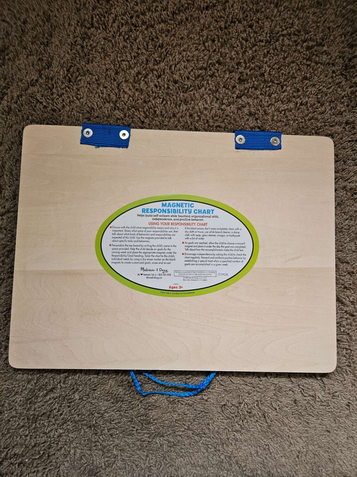 Magnetic Responsibility Chart