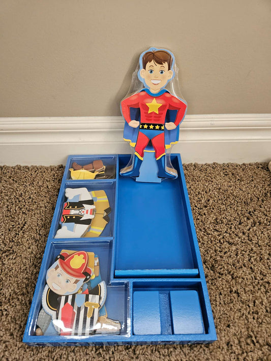 Magnetic Wooden Dress Up Puzzle