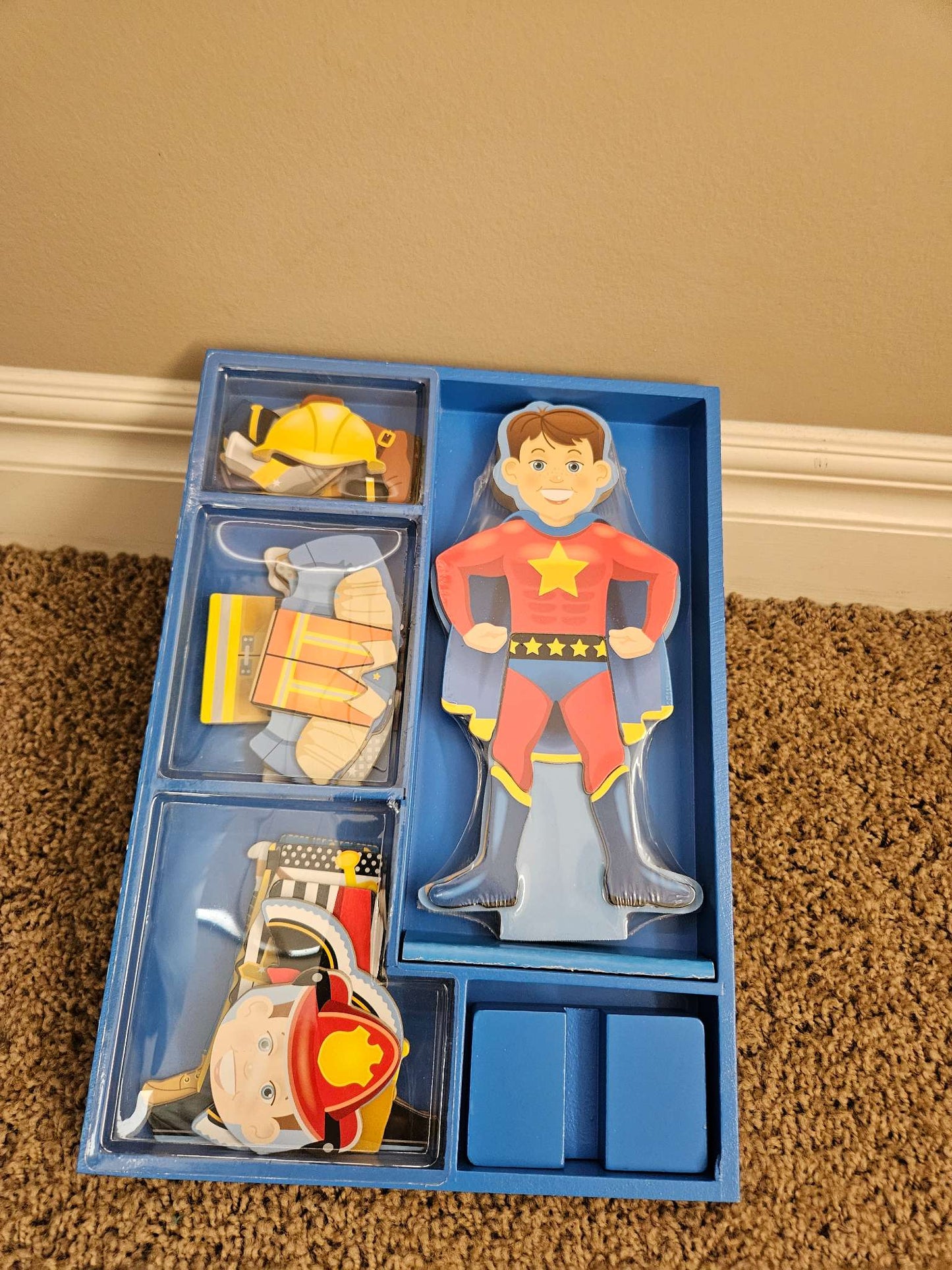 Magnetic Wooden Dress Up Puzzle