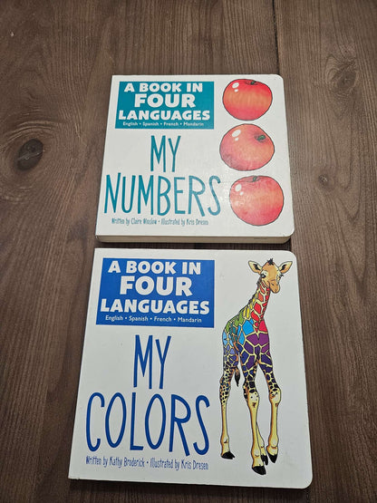 Color and Number board books
