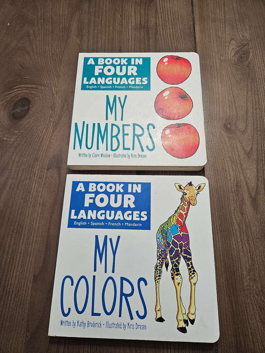 Color and Number board books