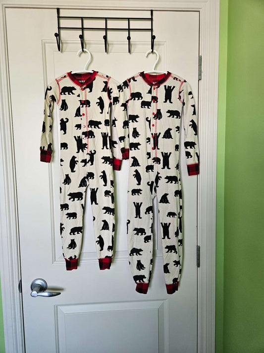 "Bear Bum" pajamas , Kids 2T