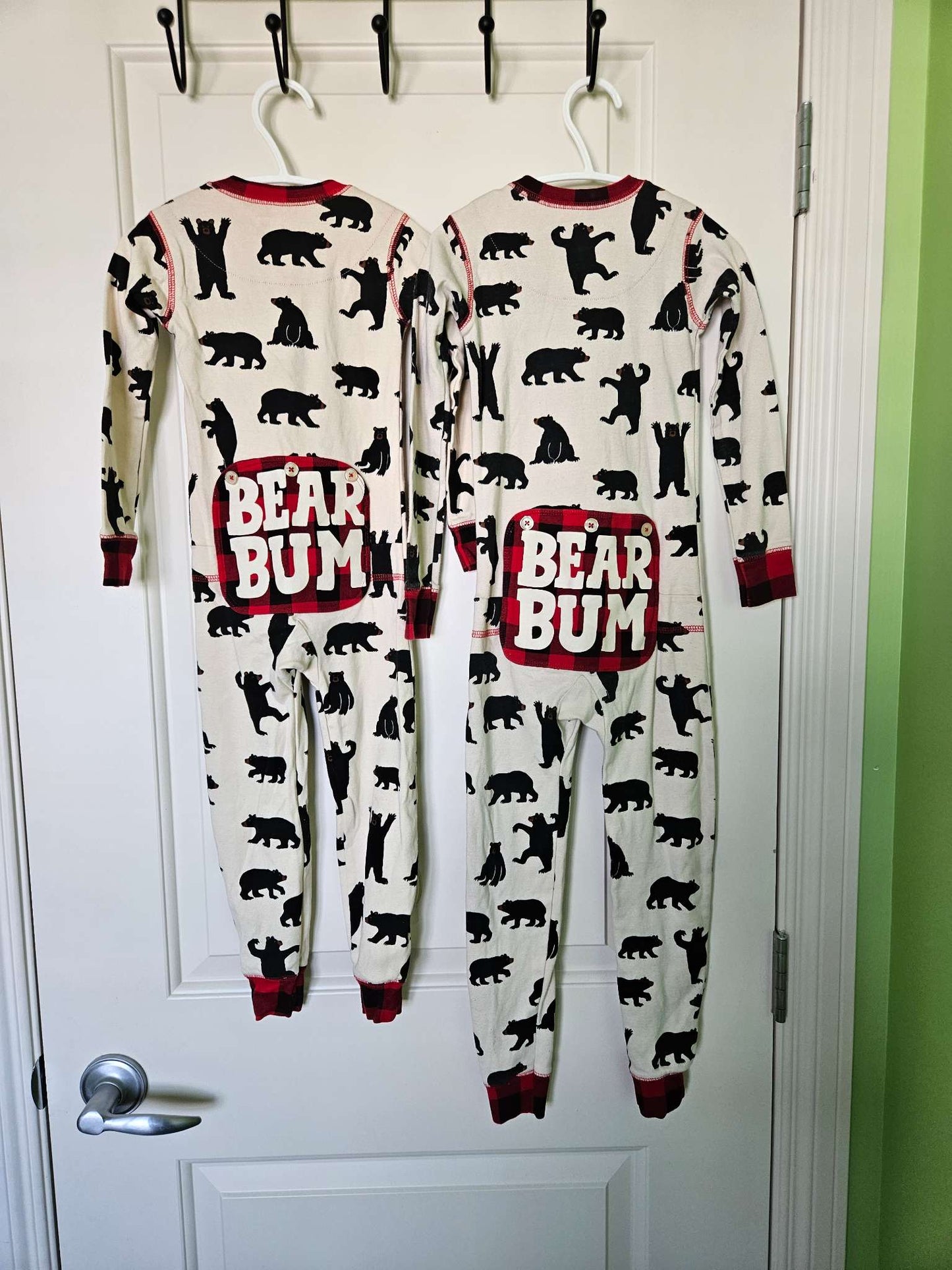 "Bear Bum" pajamas , Kids 2T