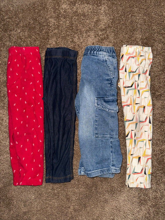 3T Girls Pant Bundle, Kids 3T