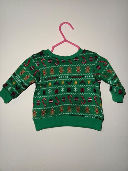0-3M Ugly Christmas Sweater, Kids 3 Month (0-3M)