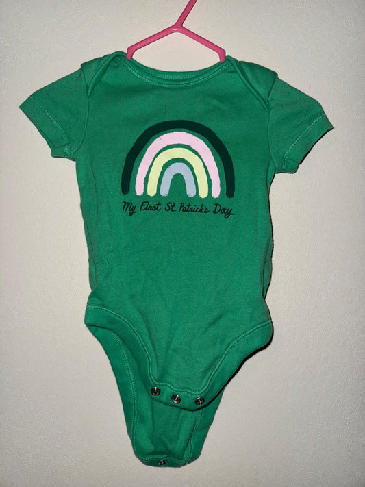 3-6M My 1st St. Patrick’s Day Onesie, Kids 6 Month (3-6M)