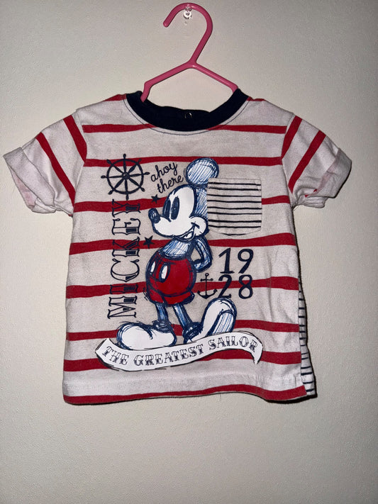 3-6M Mickey Outfit, Kids 6 Month (3-6M)